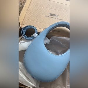 Blue Coperni swipe bag